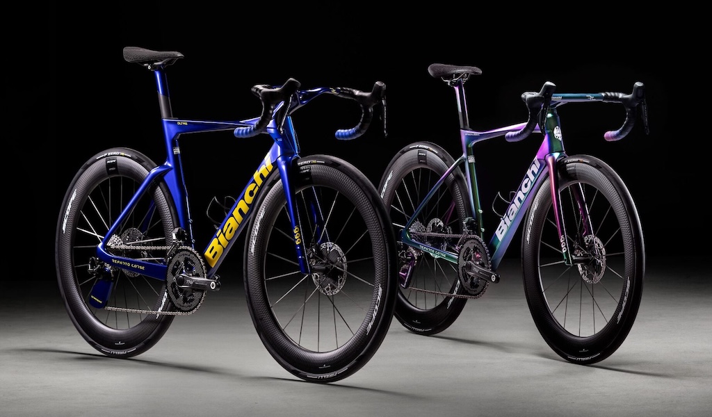 ビアンキ高級自転車の画像
